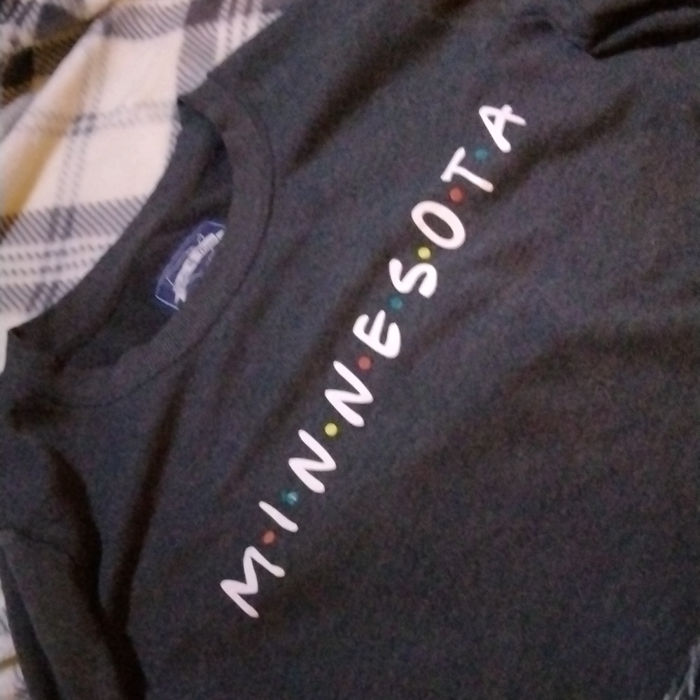 Minnesota, State of Mine, crewneck sweatshirt, medium, est 2007